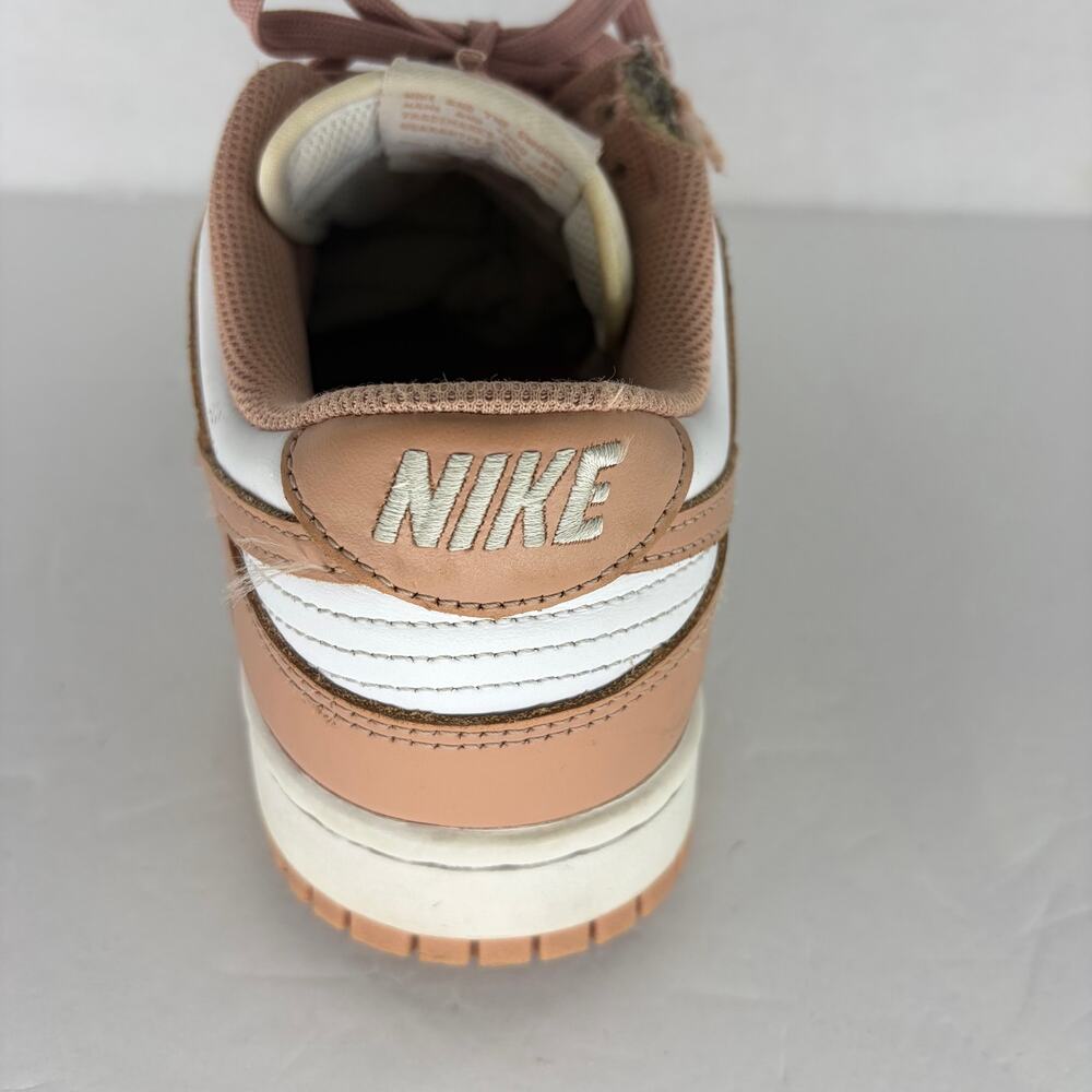 Nike Dunk Low Rose Whisper Women's 9 White Pink Gum DD1503-118 Sneaker - Picture 5 of 13